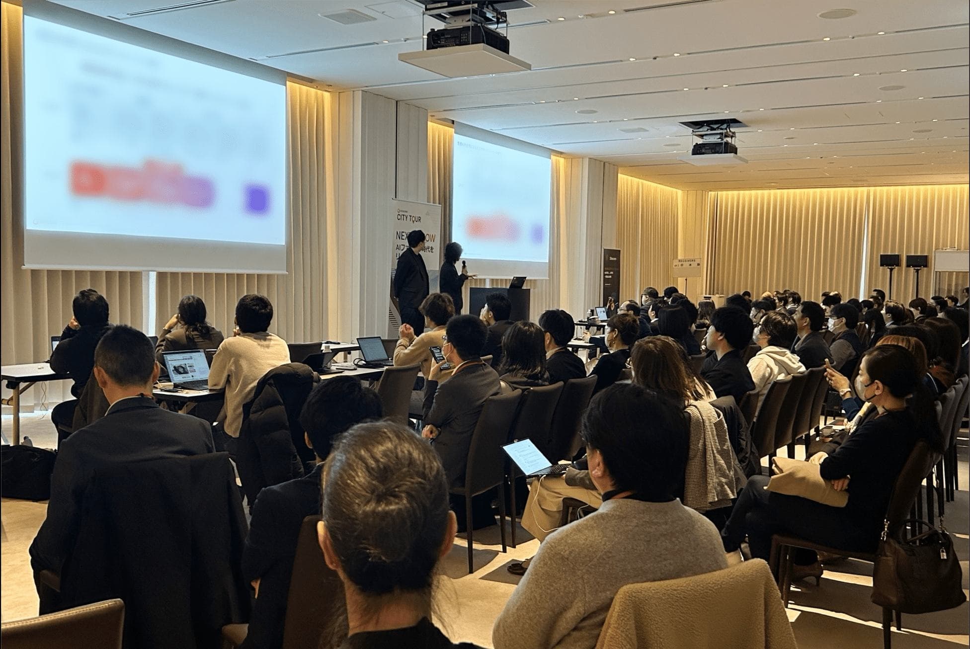 Sitecore City Tour Japan 2026のセッション会場で発表を聞く参加者